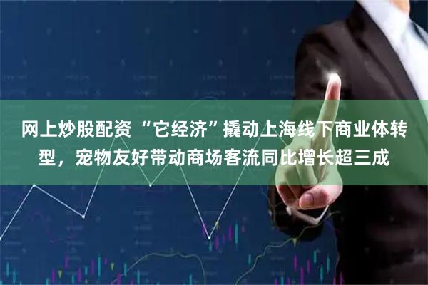 网上炒股配资 “它经济”撬动上海线下商业体转型，宠物友好带动商场客流同比增长超三成